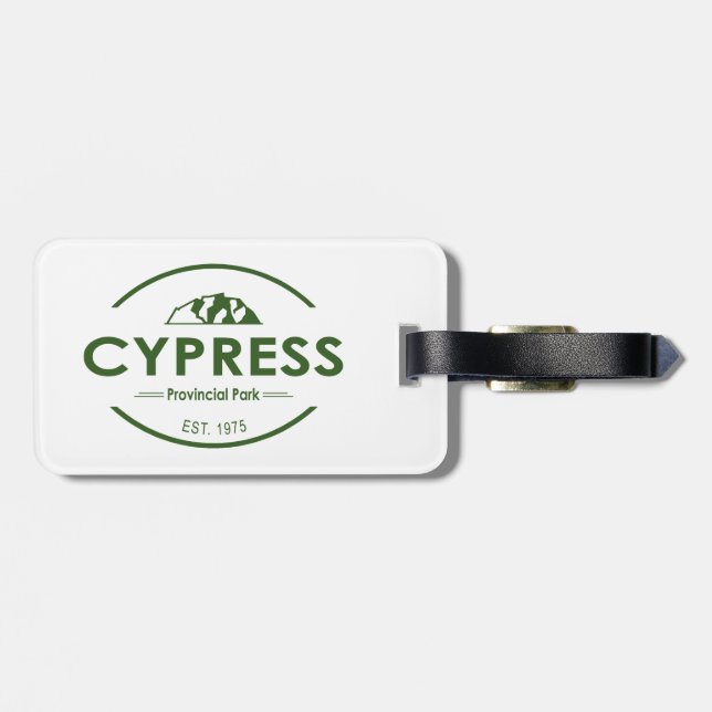 Etiqueta Para Maletas Parque Provincial Cypress (Atrás Horizontal)
