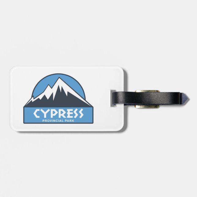 Etiqueta Para Maletas Parque Provincial Cypress (Atrás Horizontal)