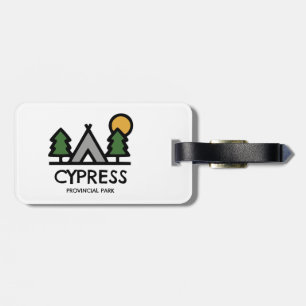 Etiqueta Para Maletas Parque Provincial Cypress