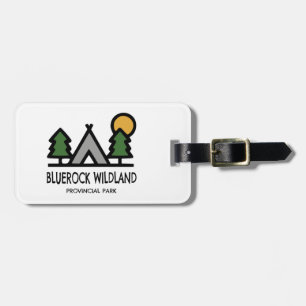 Etiqueta Para Maletas Parque provincial de Bluerock Wildland