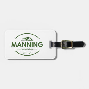 Etiqueta Para Maletas Parque provincial de Manning