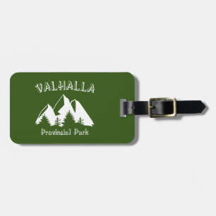 Etiqueta Para Maletas Parque provincial de Valhalla