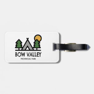 Etiqueta Para Maletas Parque provincial del Valle de Bow