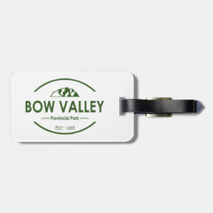 Etiqueta Para Maletas Parque provincial del Valle de Bow