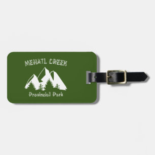 Etiqueta Para Maletas Parque provincial Mehatl Creek