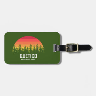 Etiqueta Para Maletas Parque Provincial Quetico