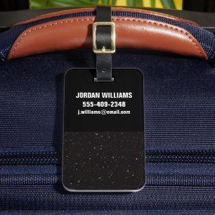 Etiqueta Para Maletas Parte Del Cielo Con Más De 45.000 Galaxias Visible