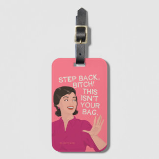 Etiqueta Para Maletas ¡Parte posterior del paso! ¡Éste no es su bolso!