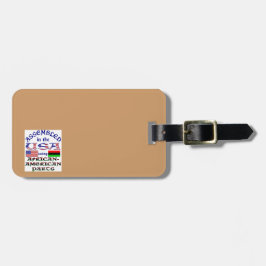 Etiqueta Para Maletas Partes afroamericanas