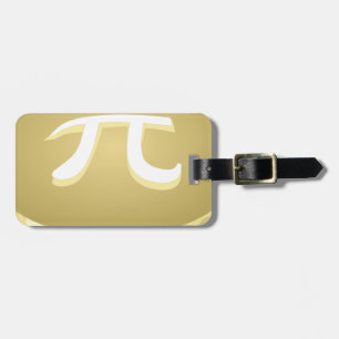 Etiqueta Para Maletas pastel de pi día feliz