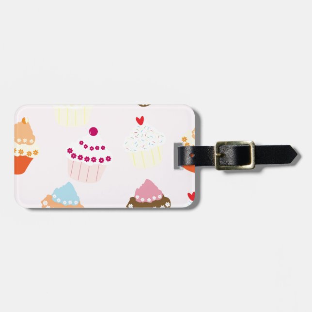 Etiqueta Para Maletas Pasteles (Frente Horizontal)