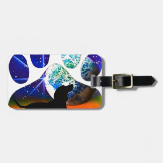 Etiqueta Para Maletas Pata del Dachshund