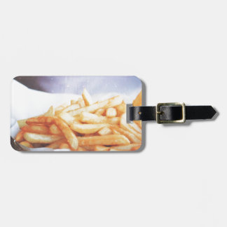 Etiqueta Para Maletas Patatas fritas deliciosas