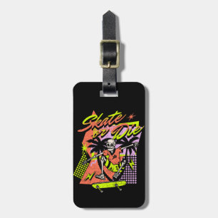 Etiqueta Para Maletas Patinar o morir