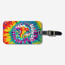 Patinar Sobre El Hippie Del Tejido De Patinaje De 