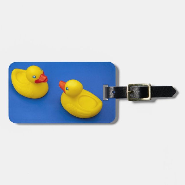 Etiqueta Para Maletas Pato de goma (Frente Horizontal)