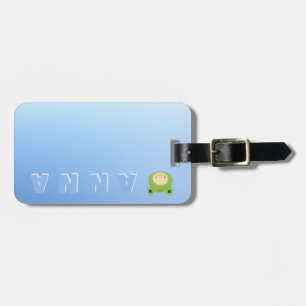 Etiqueta Para Maletas Pato lindo personalizado