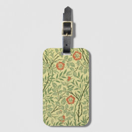 Etiqueta Para Maletas Patrón Briar dulce (por William Morris)