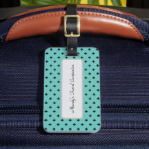 Patrón cruzado elegante personalizado en azul