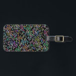 Etiqueta Para Maletas Patrón de acuarela de hojas coloridas<br><div class="desc">Añade algo de encanto a tu equipaje con este patrón de hojas de color bonito. ¡La mano pintada por mí, por ti! Revisa mi tienda por más colores y patrones, además de accesorios a juego como chanclas, totes, albornoces, toallas, bolsitas de cosmético, tazas y cortinas de ducha. Siempre puedes añadir...</div>