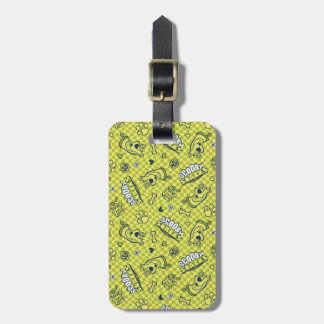 Etiqueta Para Maletas Patrón de comprobador de galore Scooby Snacks