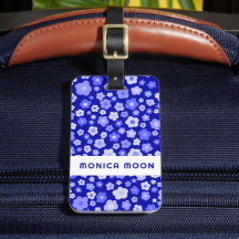 Patrón de mareas coloridas PERSONALIZADO azul auda