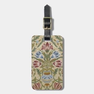 Etiqueta Para Maletas Patrón de papel pintado floral Brocado de William 