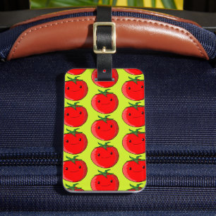 Etiqueta Para Maletas Patrón de tomate Personalizado