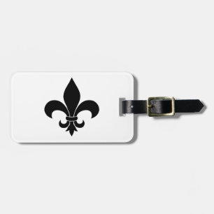 Etiqueta Para Maletas Patrón Fleur de lis de Francia