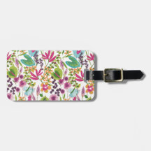 Patrón floral tropical de verano colorido y elegan