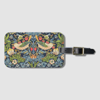 Patrón floral William Morris Strawberry Thef