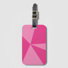 Etiqueta Para Maletas Patrón geométrico de triángulos