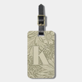 Etiqueta Para Maletas Patrón marigold de William Morris