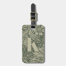 Etiqueta Para Maletas Patrón marigold de William Morris