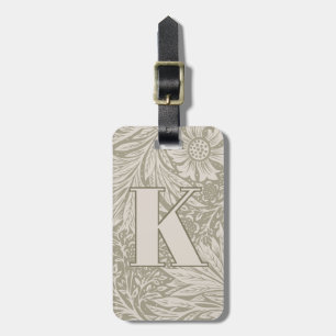 Etiqueta Para Maletas Patrón marigold de William Morris