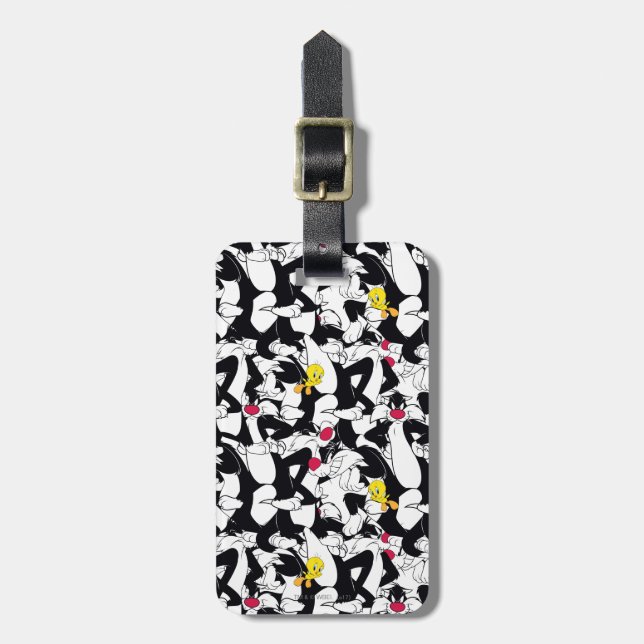 Etiqueta Para Maletas Patrón SYLVESTER™ y TWEETY™ (Frente Vertical)