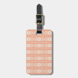 Etiqueta Para Maletas Patrón tribal