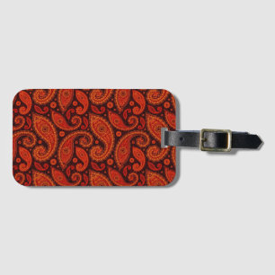 Etiqueta Para Maletas Patrones de paisley de swirl de bown Funda-Mate iP