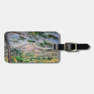 Etiqueta Para Maletas Paul Cezanne - Mont Sainte-Victoire y gran pino