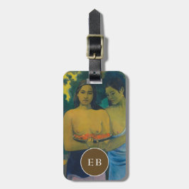 Etiqueta Para Maletas Paul Gauguin - Dos mujeres tahitianas