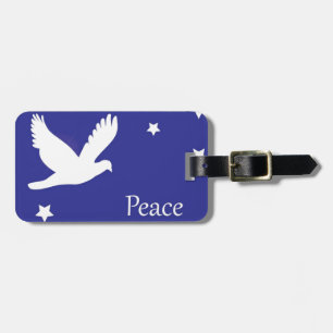 Etiqueta Para Maletas Peace Dove