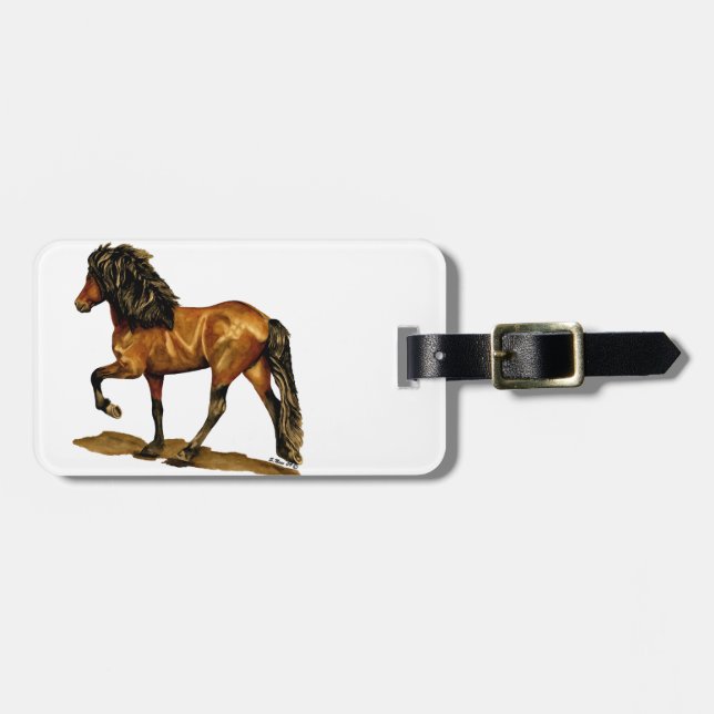 Etiqueta Para Maletas Peaje en movimiento dos (Frente Horizontal)