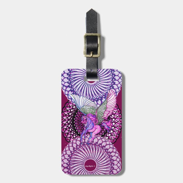 Etiqueta Para Maletas Pegasus Pety (Frente Vertical)