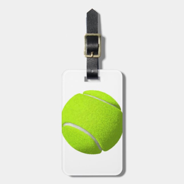 Etiqueta Para Maletas Pelota de tenis (Frente Vertical)