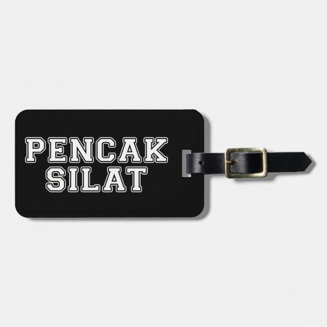 Etiqueta Para Maletas Pencak Silat (Frente Horizontal)