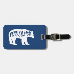 Etiqueta Para Maletas Pennsylvania Bear