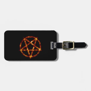 Etiqueta Para Maletas pentagrama