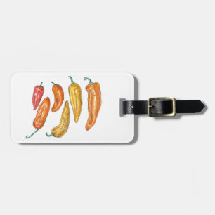 Etiqueta Para Maletas Peppers