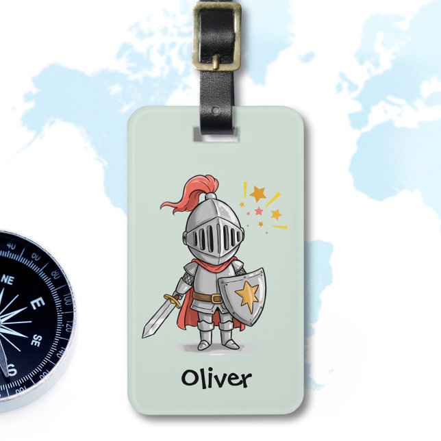 Etiqueta Para Maletas Pequeño caballero lindo (Subido por el creador)