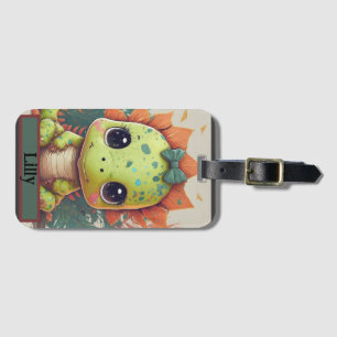 Etiqueta Para Maletas Pequeño Dino Explorer: ¡rugir con confianza!